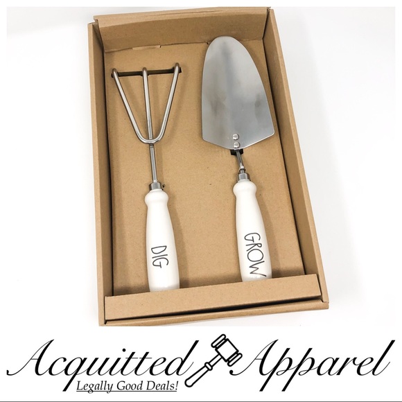 Rae Dunn Other - Rae Dunn Gardening Tool Set Trowl and Rake
